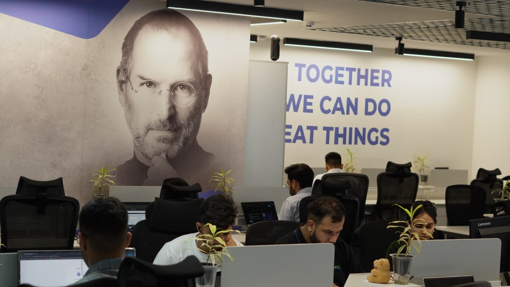 Team at work - Our Vision